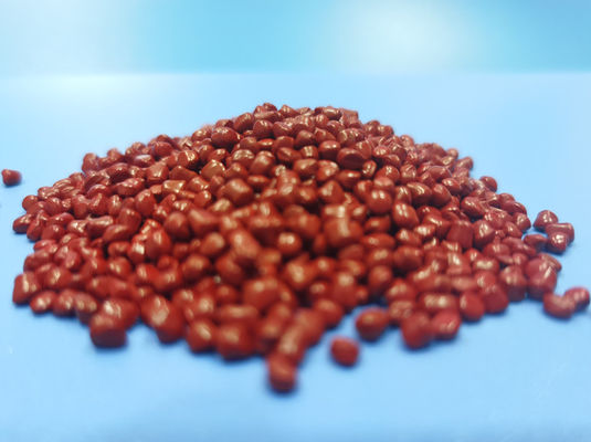 PE Carrier Injection Molding Pellets Orange Colour Master Batch